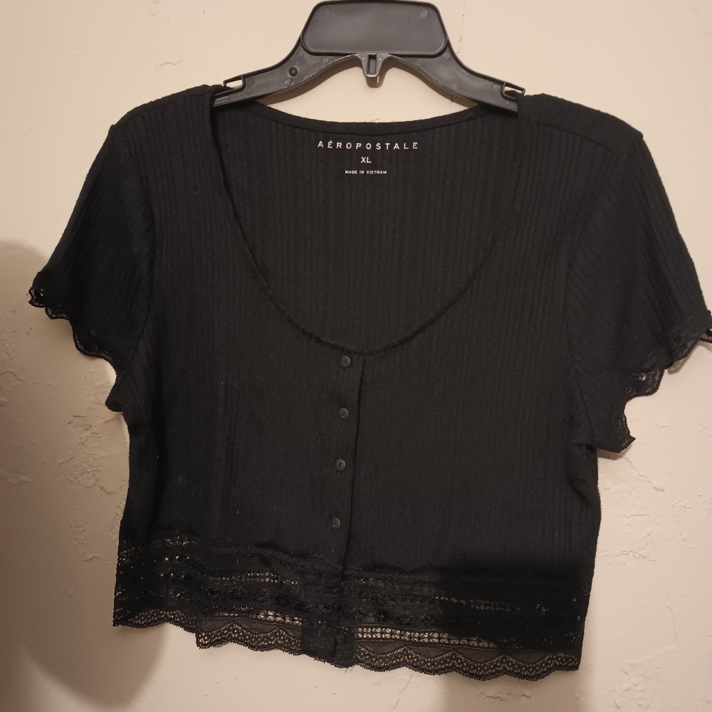 Pair of Aeropostale croptops